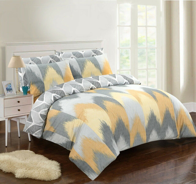 Grey and yellow bedding target fashion